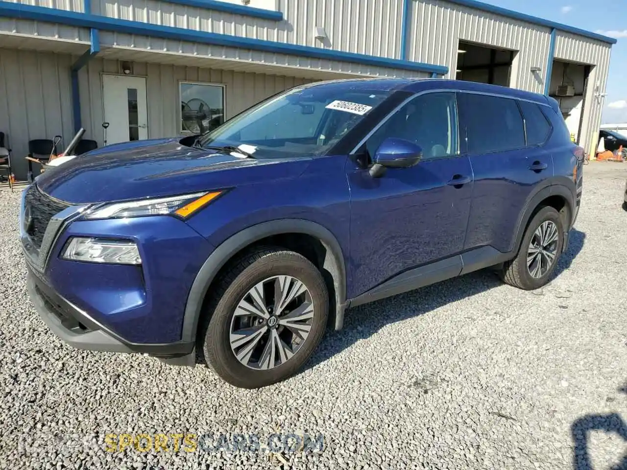 1 Photograph of a damaged car 5N1AT3BB8MC758924 NISSAN ROGUE 2021