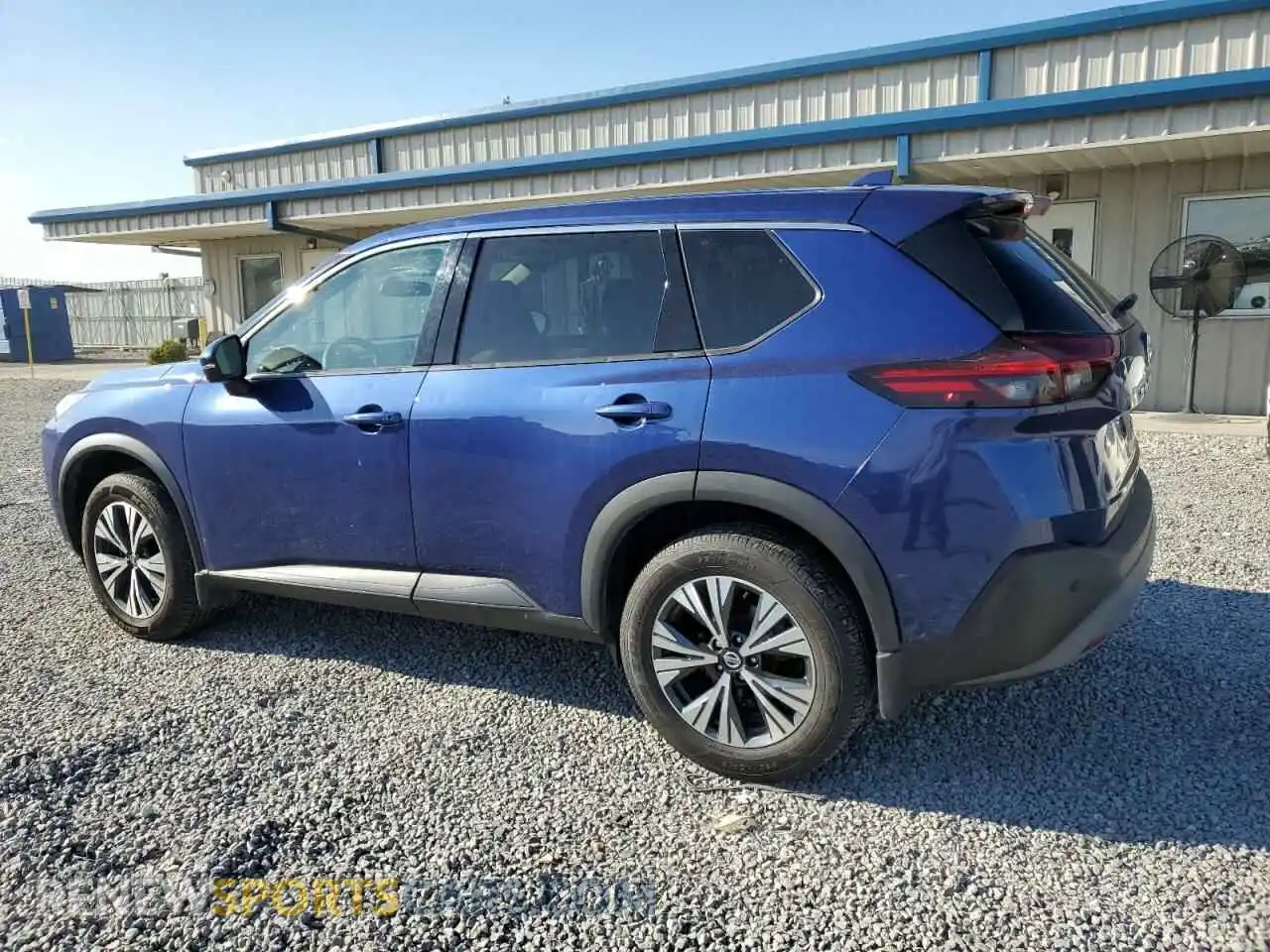 2 Photograph of a damaged car 5N1AT3BB8MC758924 NISSAN ROGUE 2021