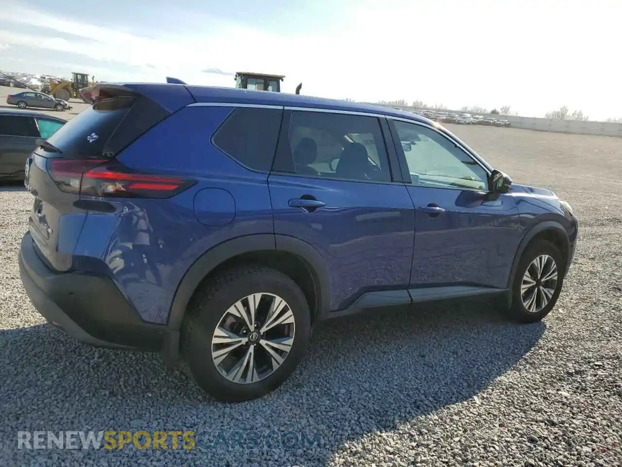 3 Photograph of a damaged car 5N1AT3BB8MC758924 NISSAN ROGUE 2021