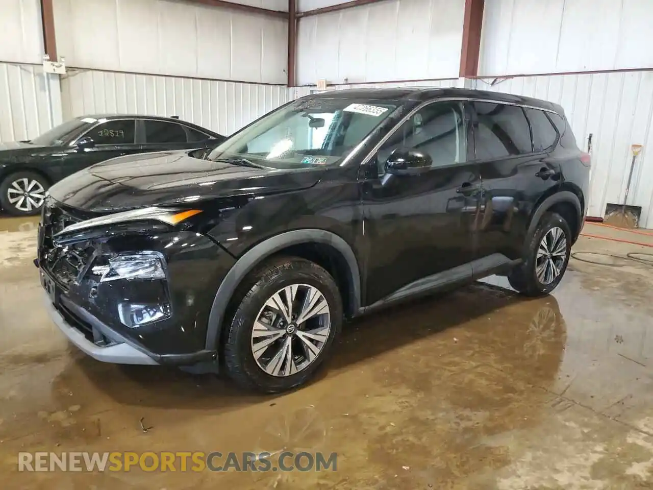 1 Photograph of a damaged car 5N1AT3BB8MC764903 NISSAN ROGUE 2021