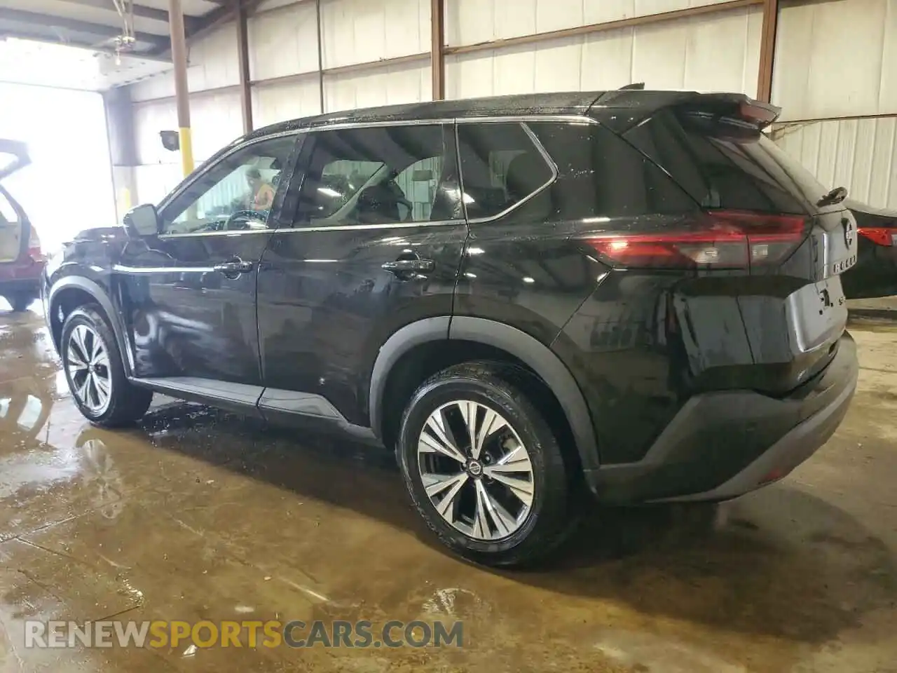 2 Photograph of a damaged car 5N1AT3BB8MC764903 NISSAN ROGUE 2021