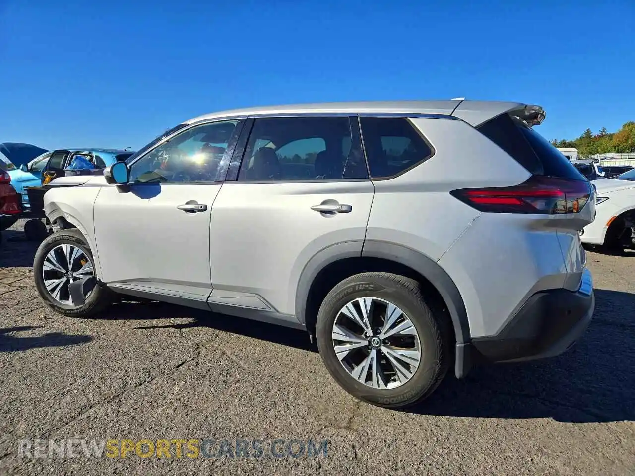 2 Photograph of a damaged car 5N1AT3BB9MC673882 NISSAN ROGUE 2021
