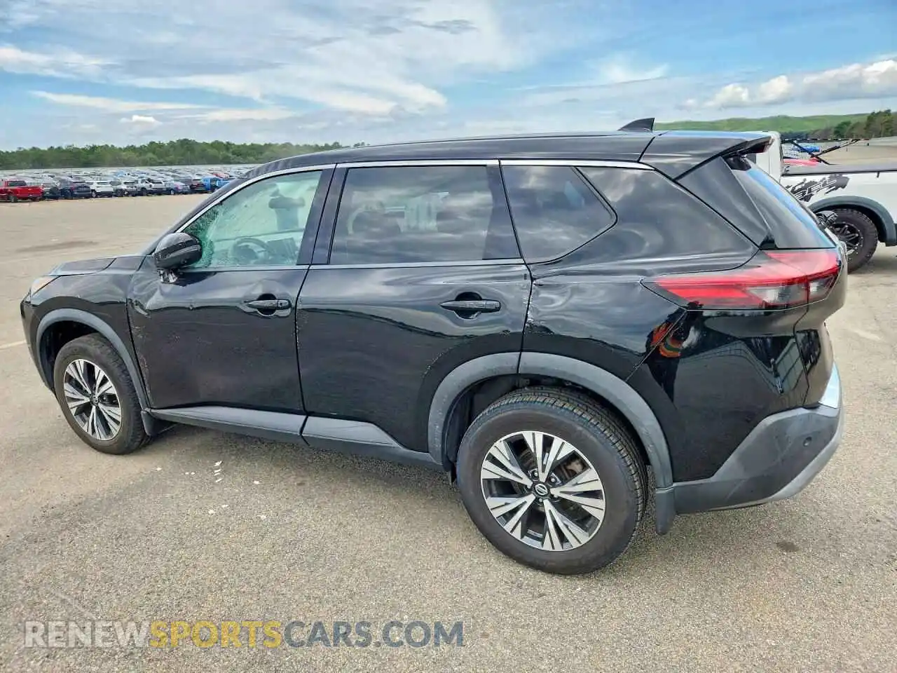 2 Photograph of a damaged car 5N1AT3BB9MC674773 NISSAN ROGUE 2021
