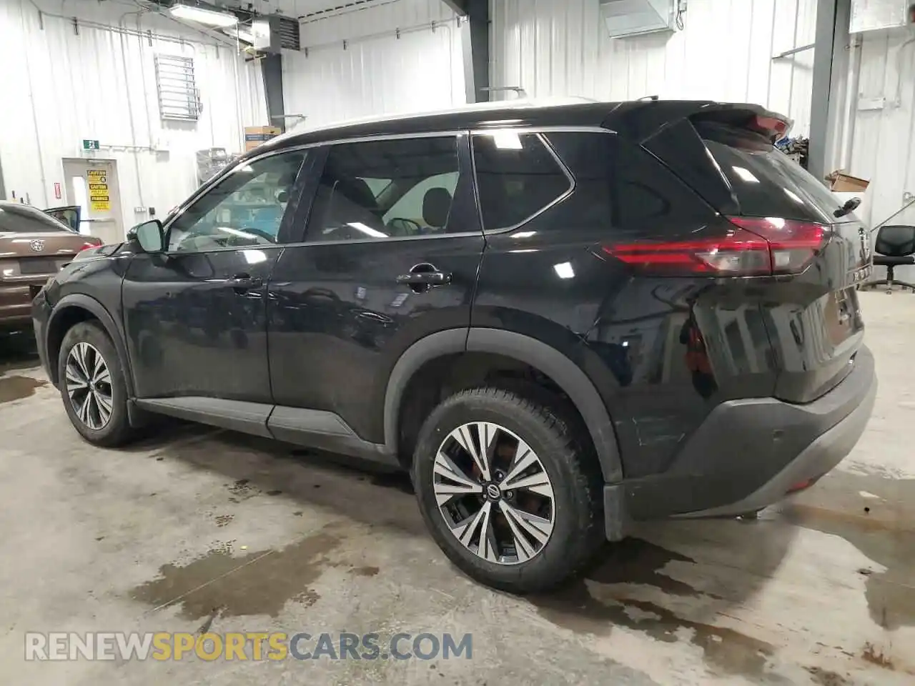2 Photograph of a damaged car 5N1AT3BB9MC715743 NISSAN ROGUE 2021
