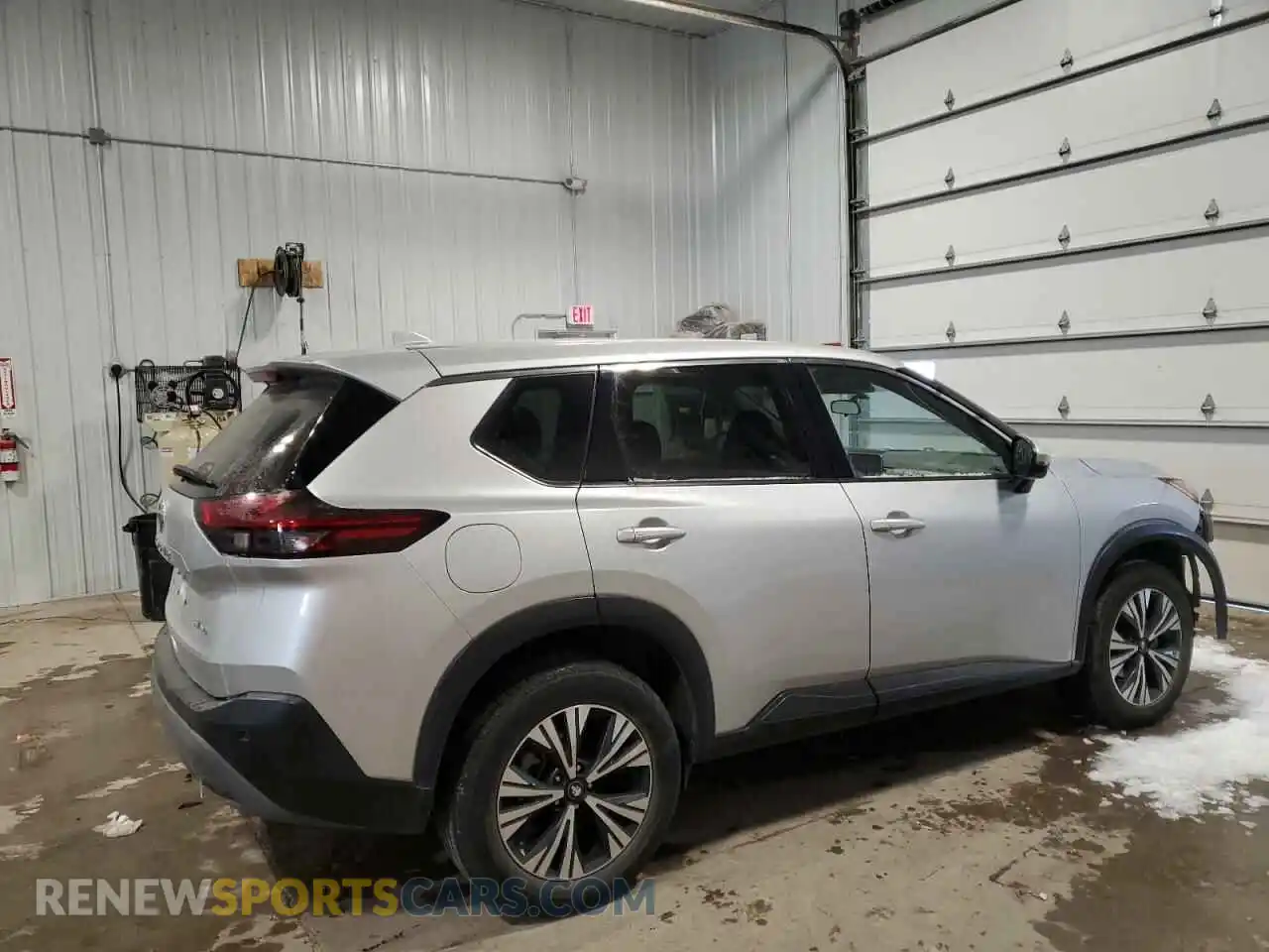 3 Photograph of a damaged car 5N1AT3BB9MC733711 NISSAN ROGUE 2021