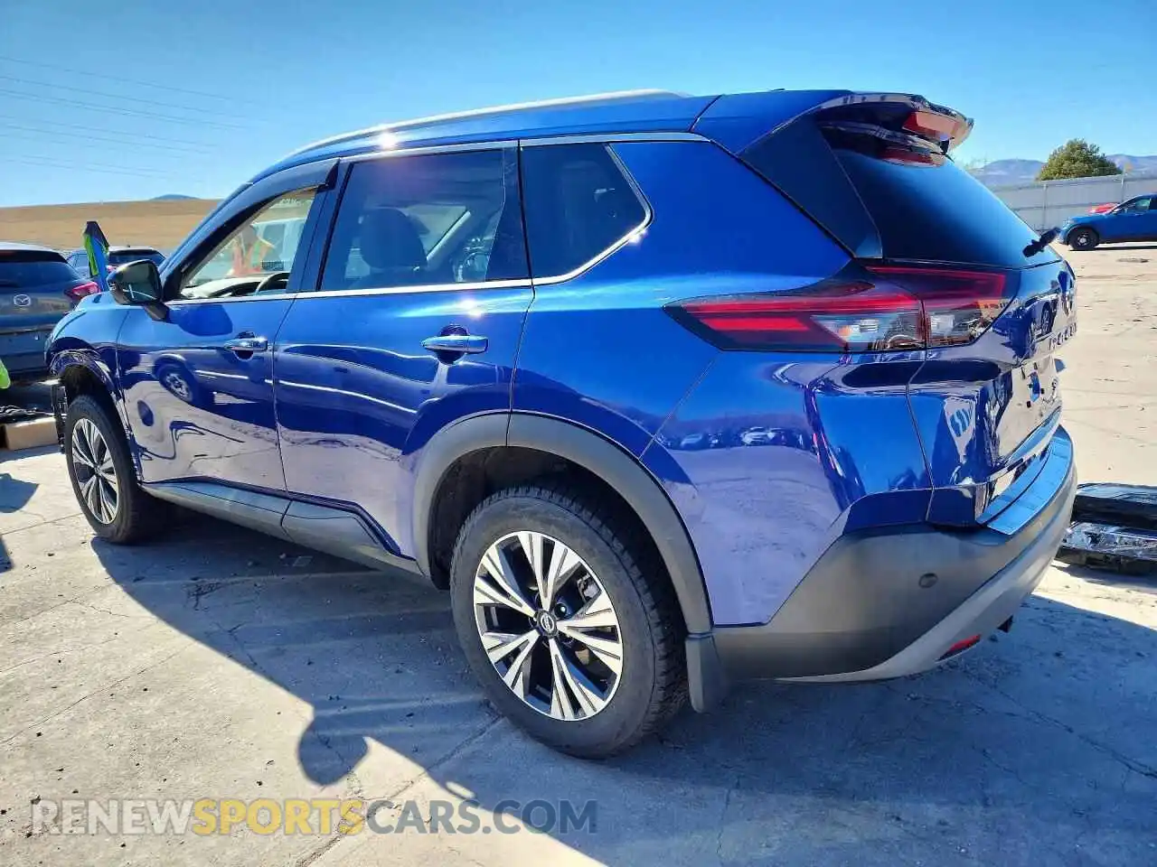2 Photograph of a damaged car 5N1AT3BB9MC765963 NISSAN ROGUE 2021