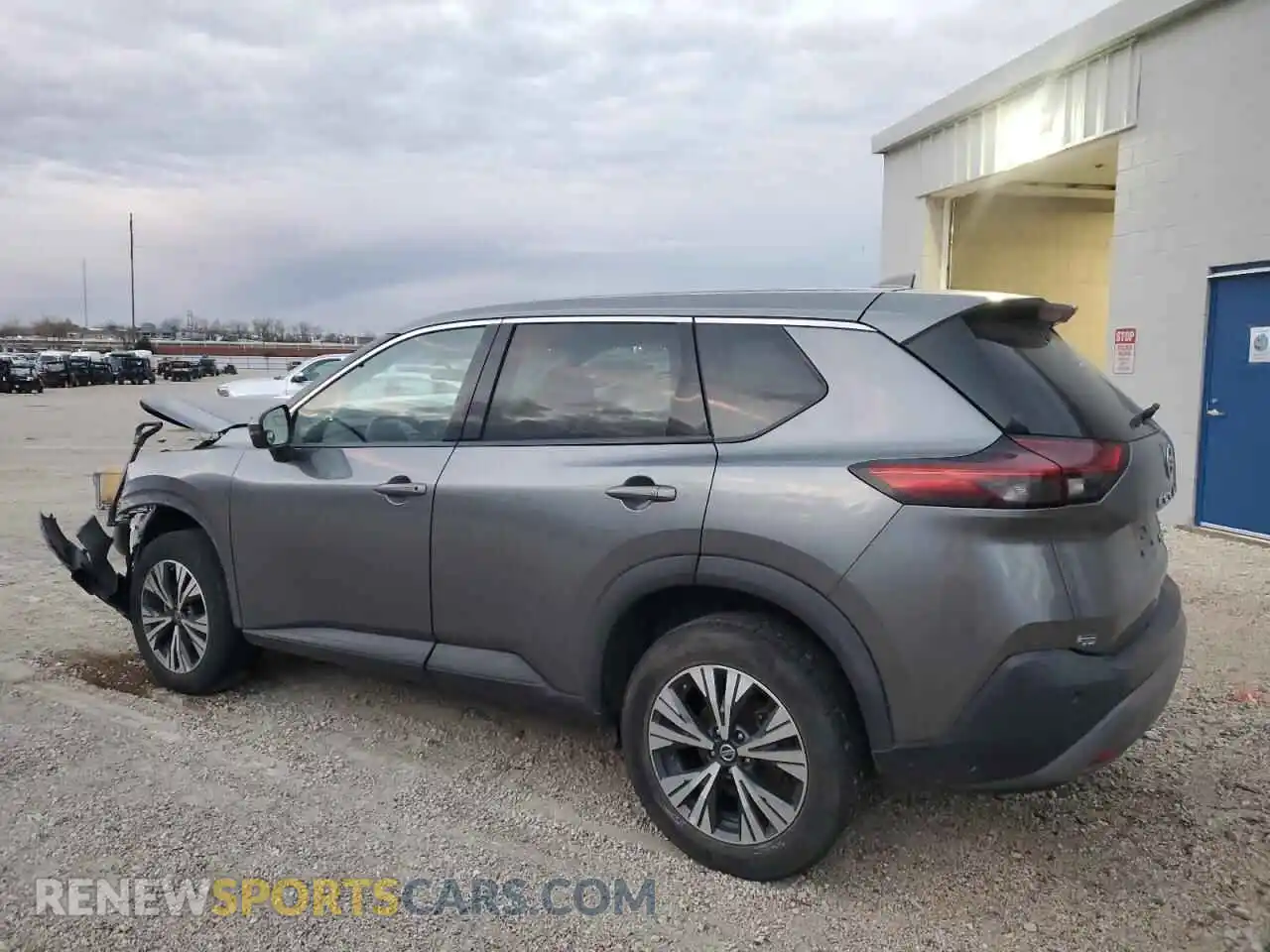 2 Photograph of a damaged car 5N1AT3BB9MC766322 NISSAN ROGUE 2021