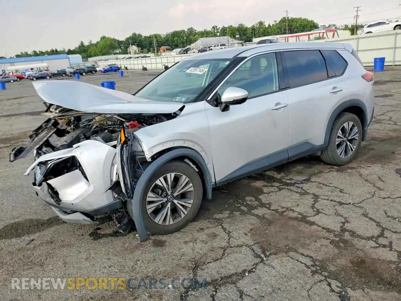 1 Photograph of a damaged car 5N1AT3BB9MC831296 NISSAN ROGUE 2021