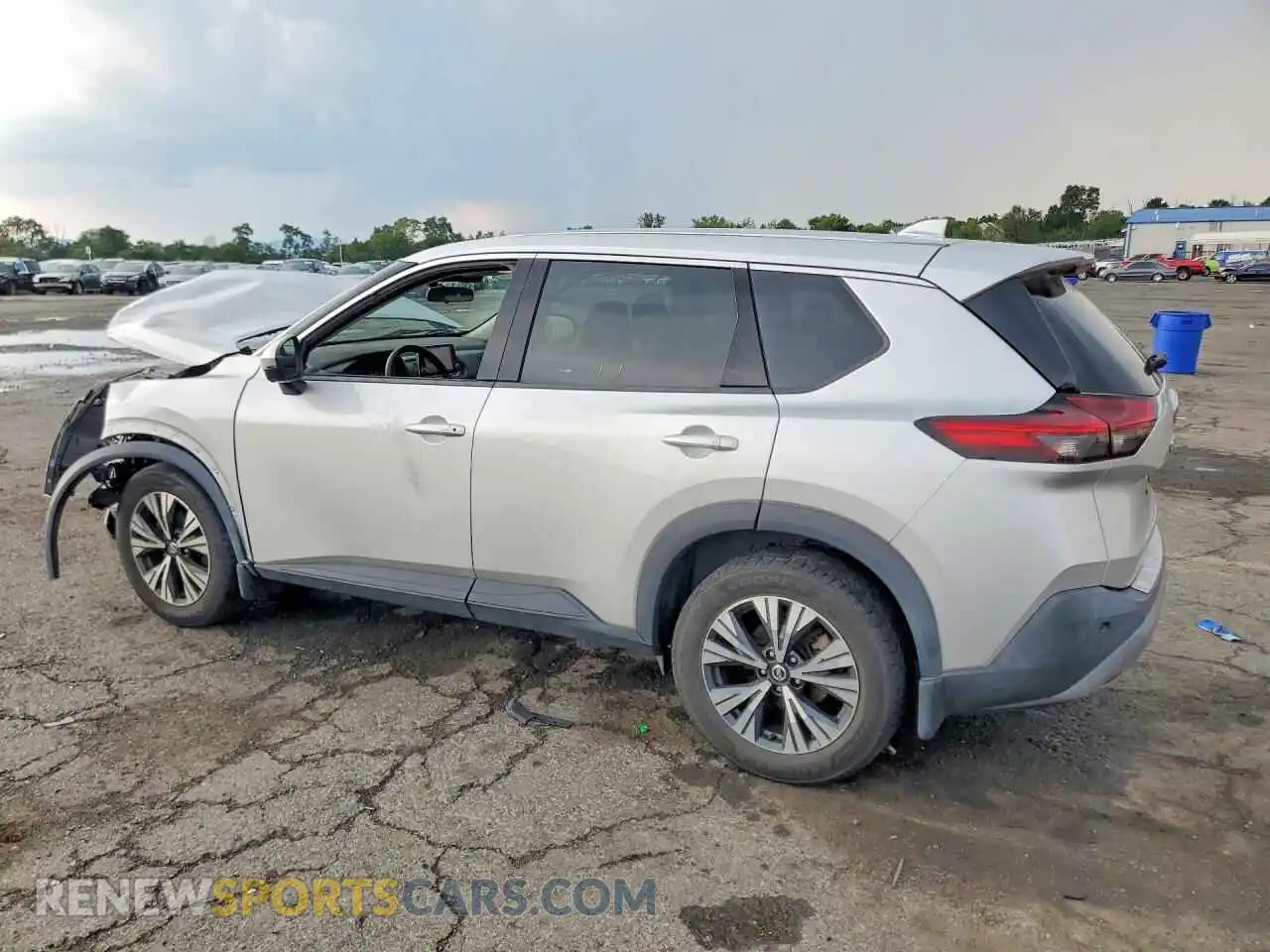 2 Photograph of a damaged car 5N1AT3BB9MC831296 NISSAN ROGUE 2021