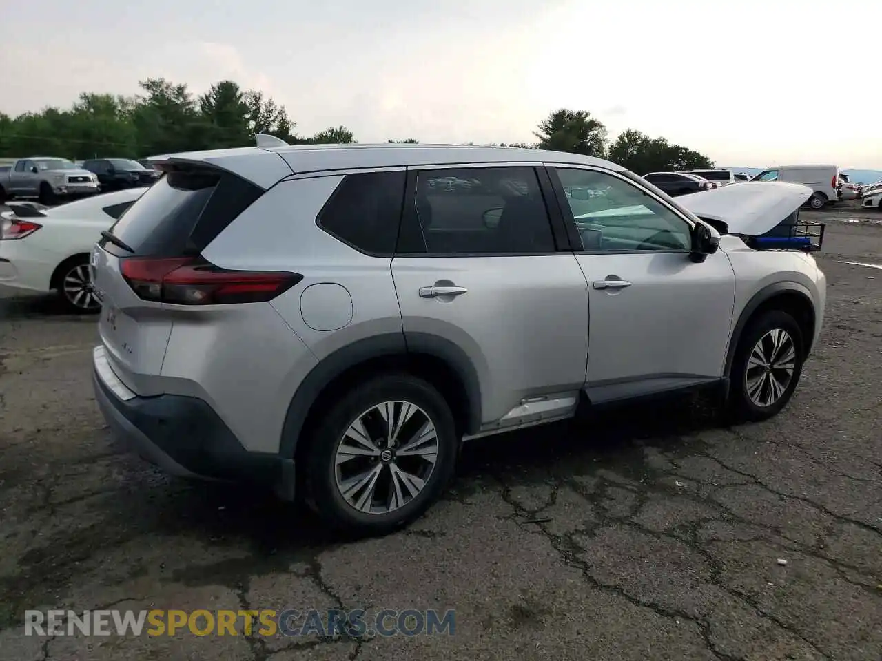 3 Photograph of a damaged car 5N1AT3BB9MC831296 NISSAN ROGUE 2021