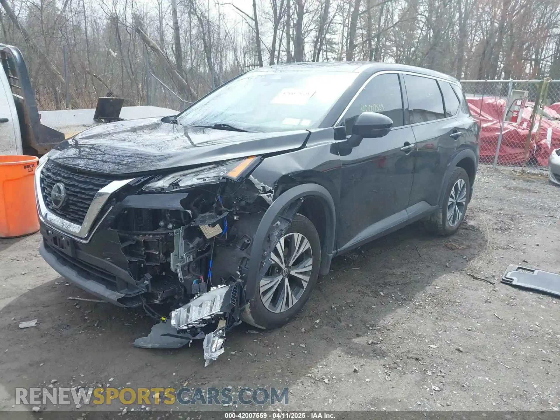 2 Photograph of a damaged car 5N1AT3BB9MC832268 NISSAN ROGUE 2021
