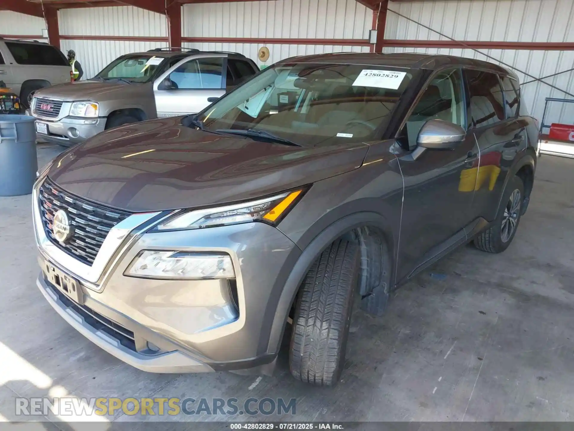 2 Photograph of a damaged car 5N1AT3BBXMC750825 NISSAN ROGUE 2021