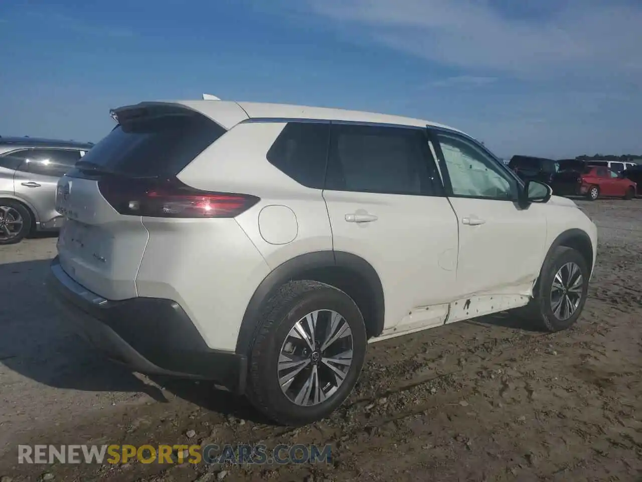 3 fotografías del automóvil dañado 5N1AT3BBXMC752168 NISSAN ROGUE 2021