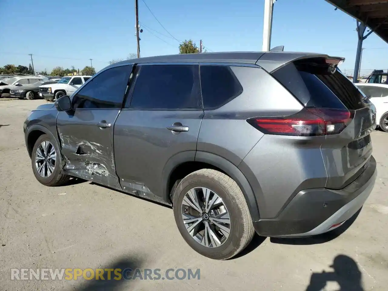 2 Photograph of a damaged car 5N1AT3BBXMC765583 NISSAN ROGUE 2021