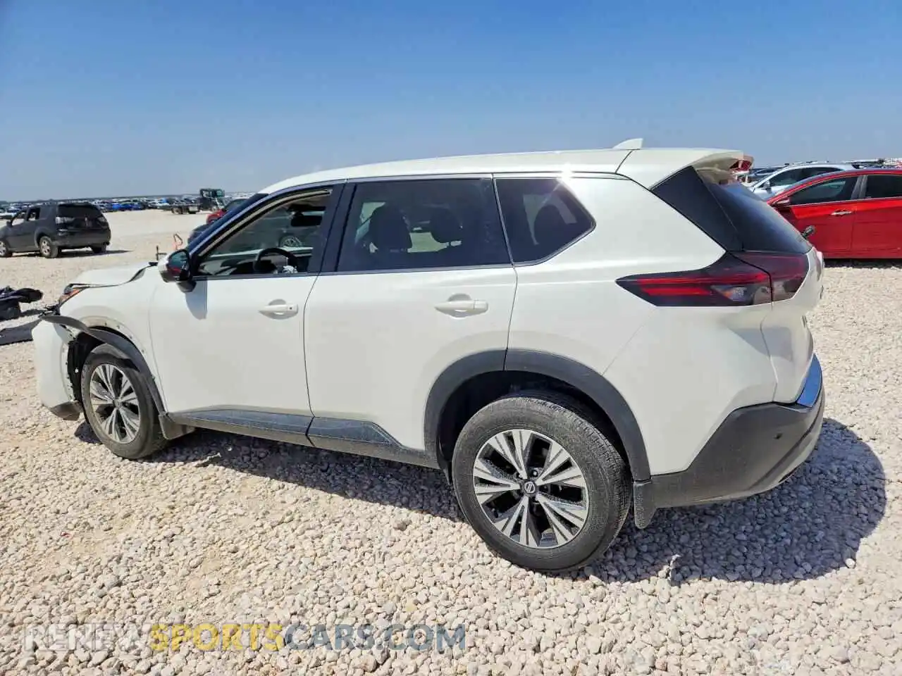 2 Photograph of a damaged car 5N1AT3BBXMC807427 NISSAN ROGUE 2021