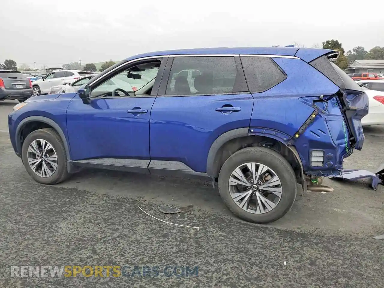 2 Photograph of a damaged car 5N1AT3BBXMC827340 NISSAN ROGUE 2021
