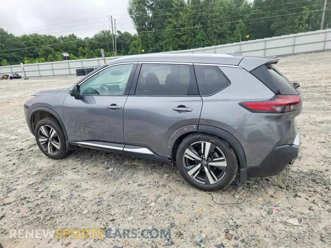 2 Photograph of a damaged car 5N1AT3CA0MC771950 NISSAN ROGUE 2021