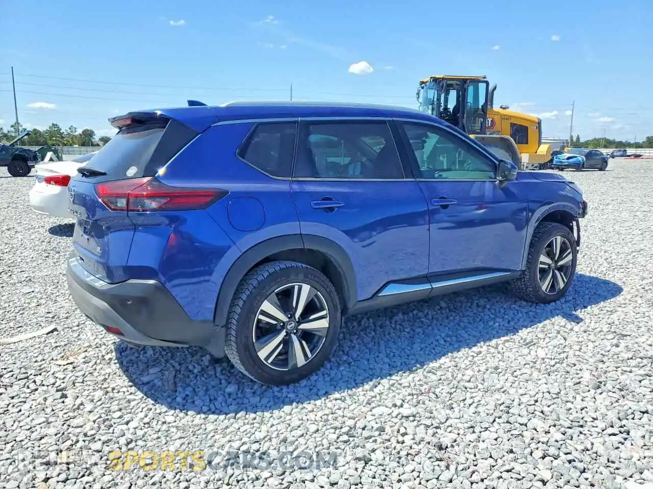 3 Photograph of a damaged car 5N1AT3CA1MC670688 NISSAN ROGUE 2021