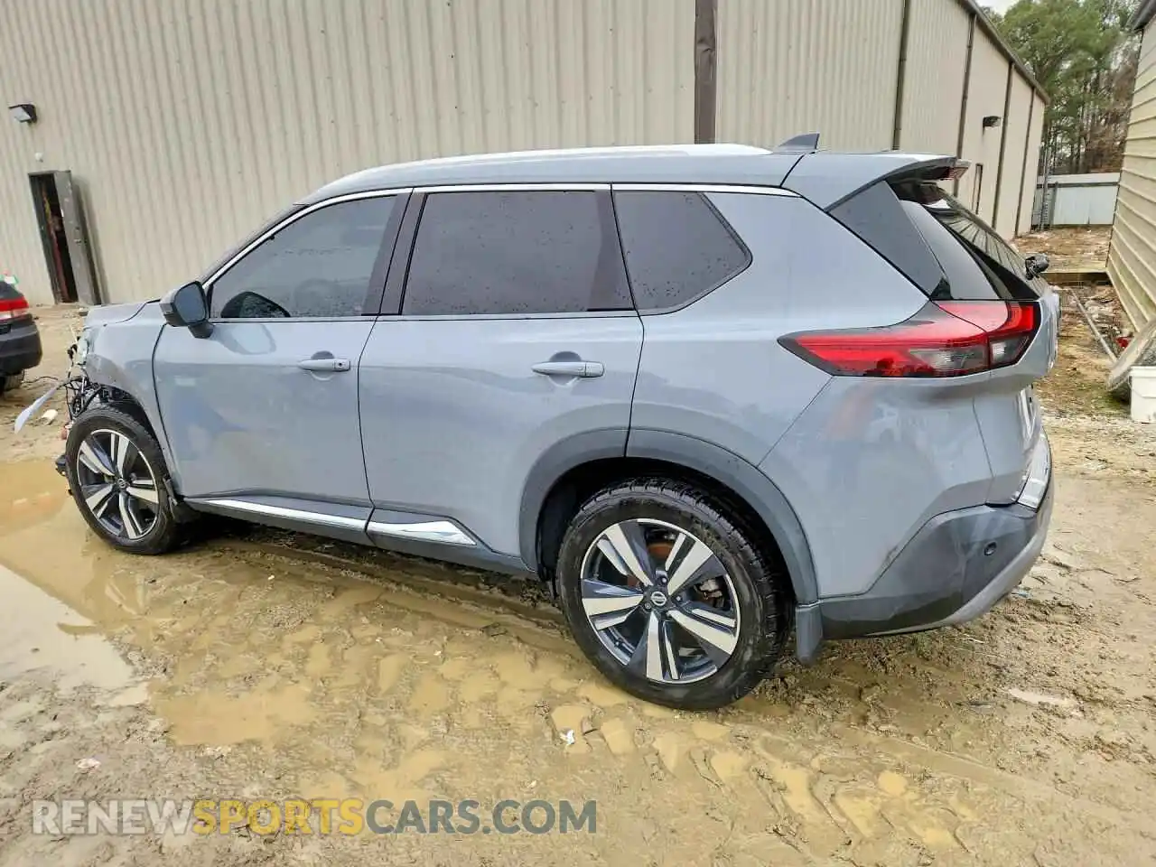 2 Photograph of a damaged car 5N1AT3CA1MC754008 NISSAN ROGUE 2021
