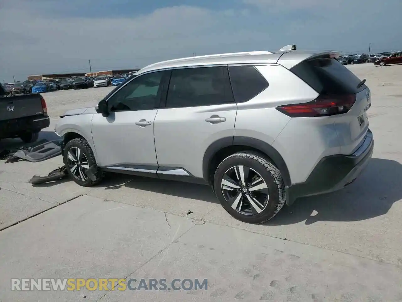 2 Photograph of a damaged car 5N1AT3CA1MC802428 NISSAN ROGUE 2021