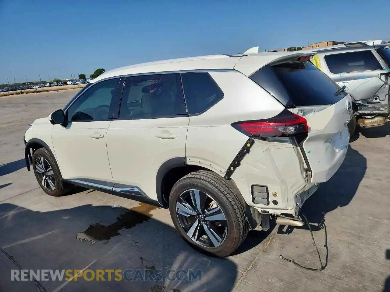2 Photograph of a damaged car 5N1AT3CA1MC845960 NISSAN ROGUE 2021