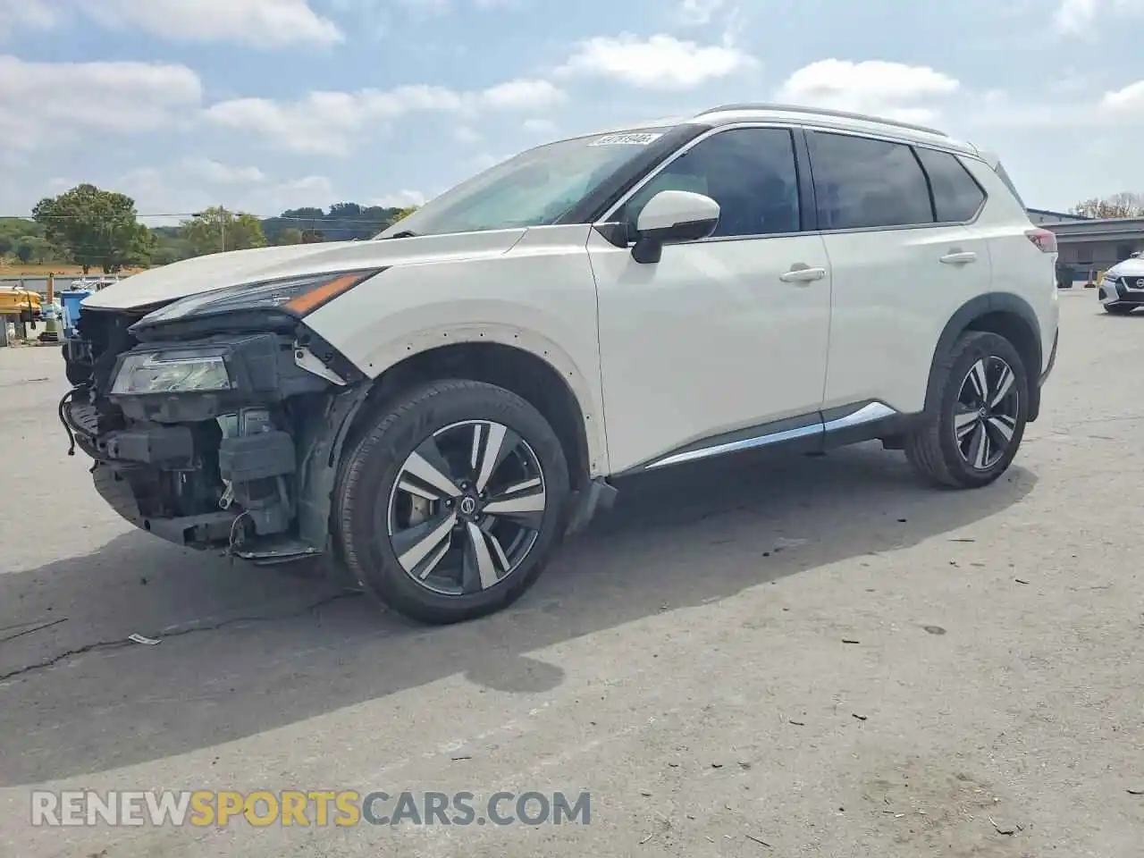 1 Photograph of a damaged car 5N1AT3CA2MC670439 NISSAN ROGUE 2021