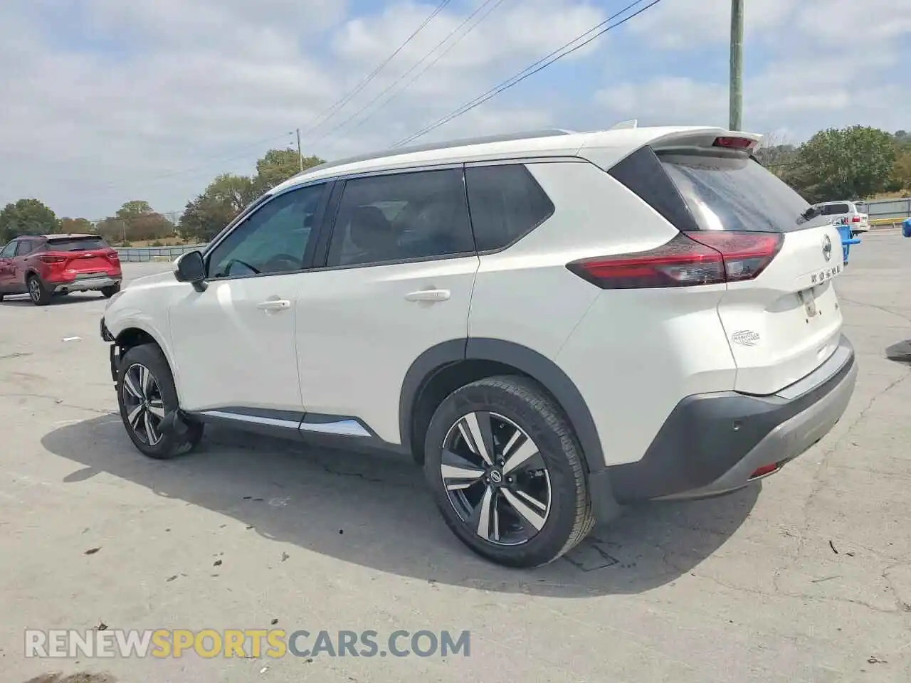 2 Photograph of a damaged car 5N1AT3CA2MC670439 NISSAN ROGUE 2021