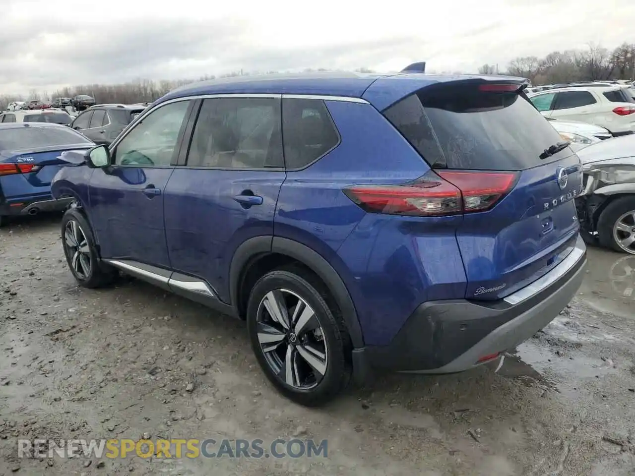 2 Photograph of a damaged car 5N1AT3CA2MC815981 NISSAN ROGUE 2021