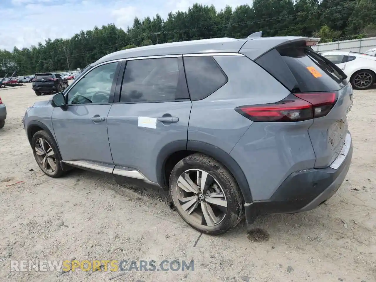 2 Photograph of a damaged car 5N1AT3CA2MC825572 NISSAN ROGUE 2021