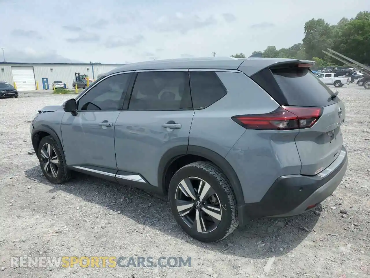 2 Photograph of a damaged car 5N1AT3CA2MC841450 NISSAN ROGUE 2021