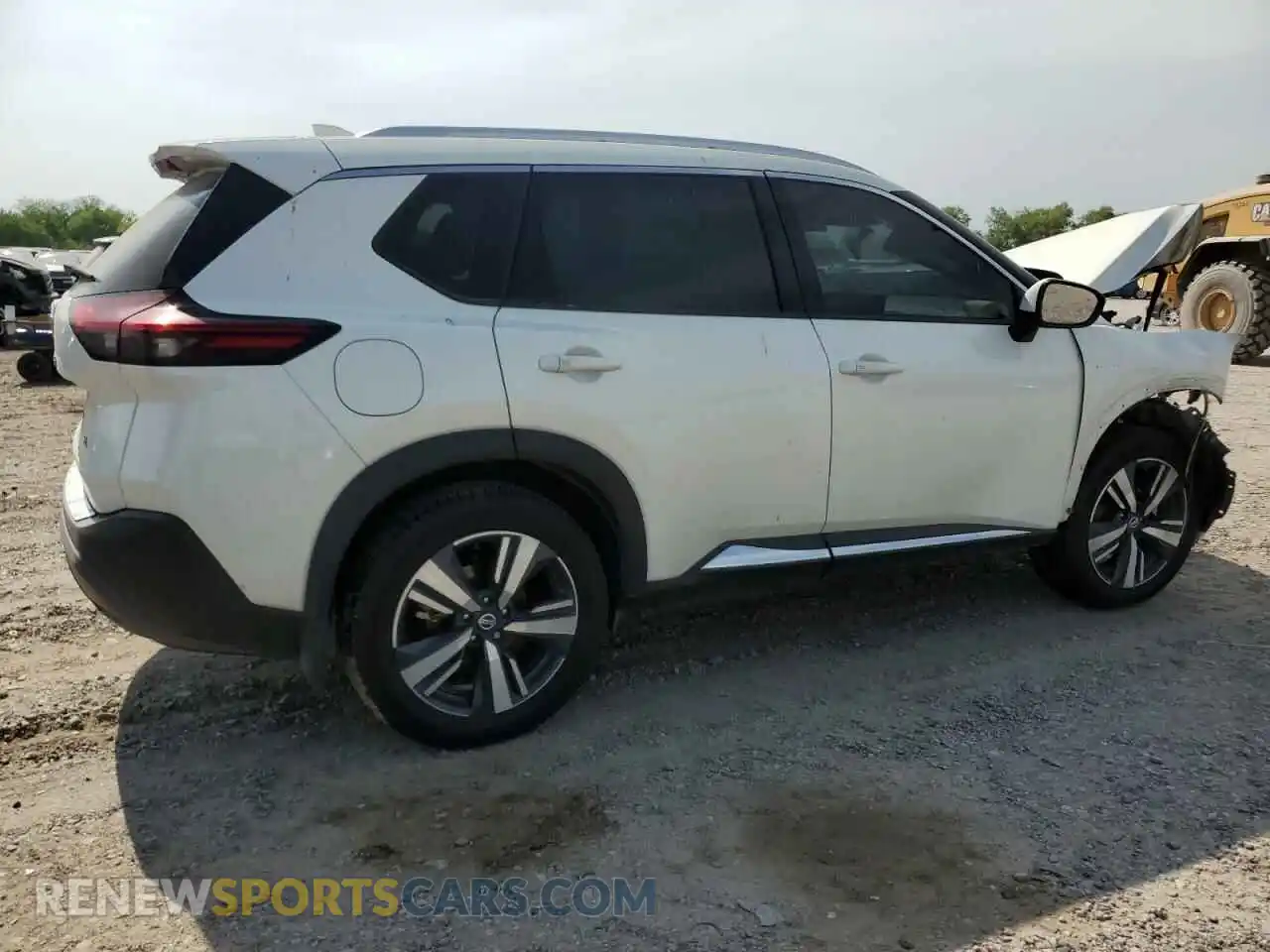 3 Photograph of a damaged car 5N1AT3CA4MC718443 NISSAN ROGUE 2021