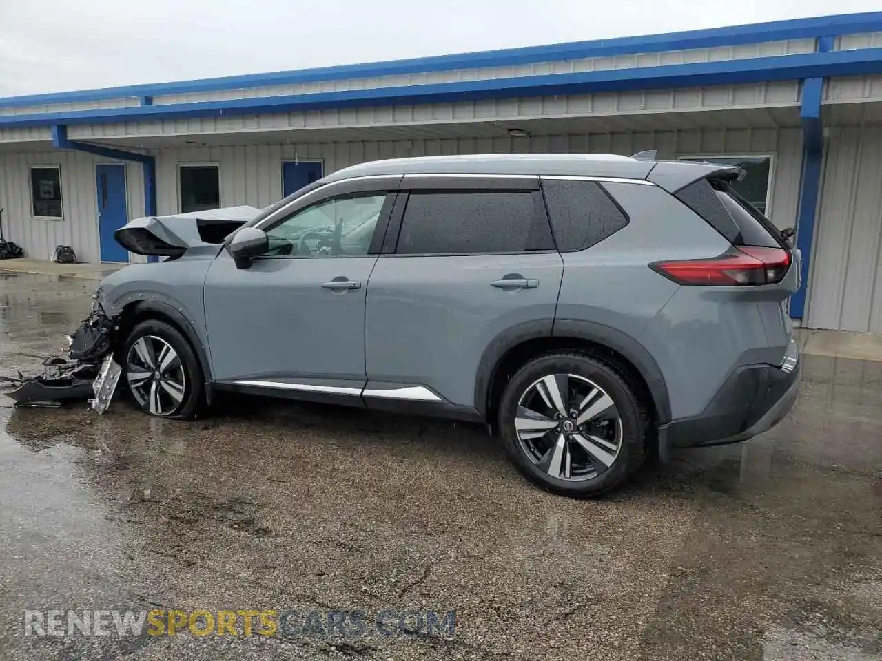 2 Photograph of a damaged car 5N1AT3CA4MC804223 NISSAN ROGUE 2021
