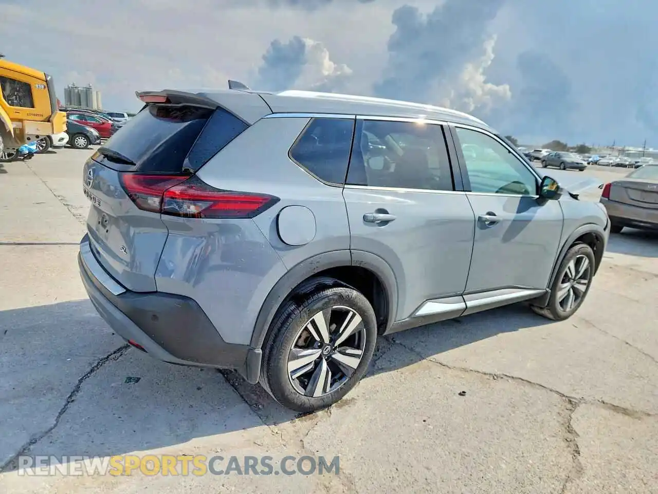 3 Photograph of a damaged car 5N1AT3CA5MC760104 NISSAN ROGUE 2021