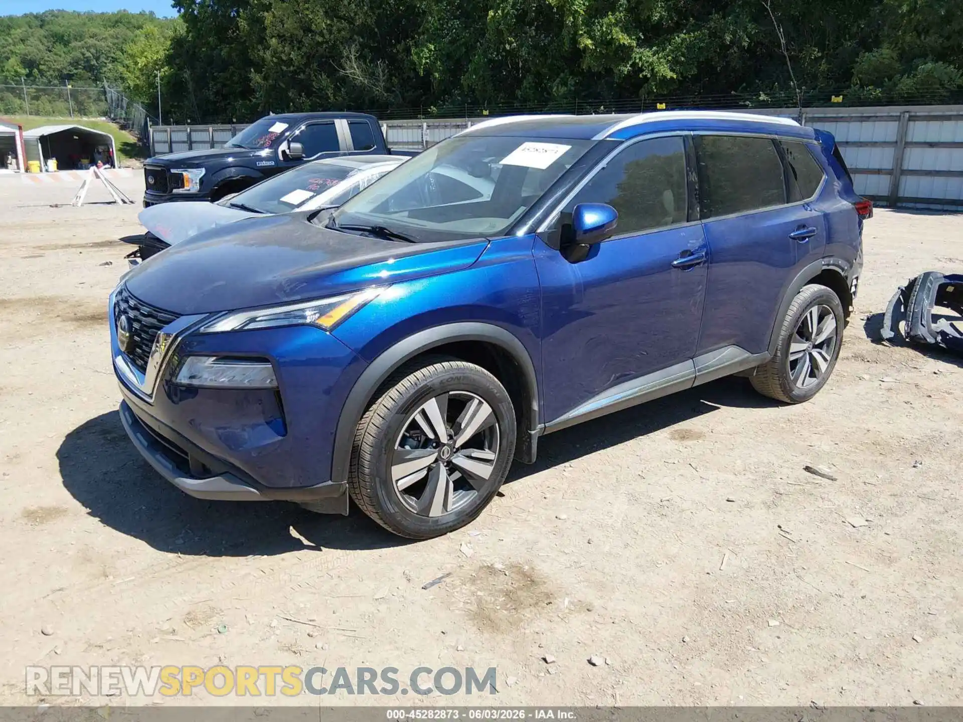 2 Photograph of a damaged car 5N1AT3CA5MC823864 NISSAN ROGUE 2021