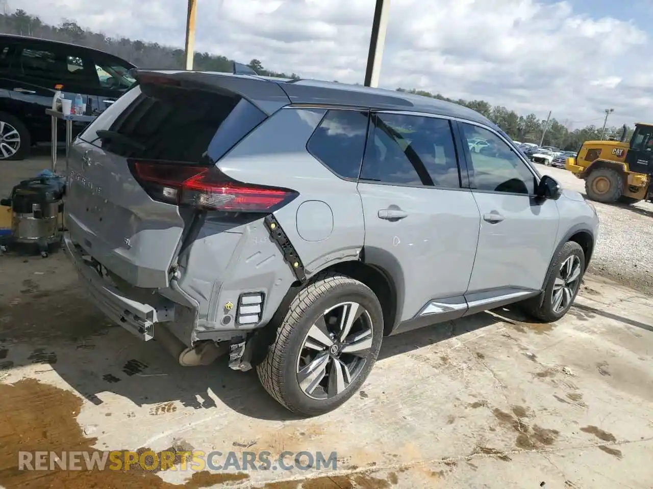 3 Photograph of a damaged car 5N1AT3CA5MC827977 NISSAN ROGUE 2021