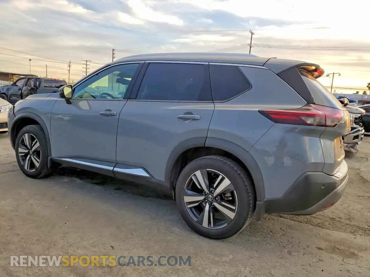 2 Photograph of a damaged car 5N1AT3CA6MC714118 NISSAN ROGUE 2021