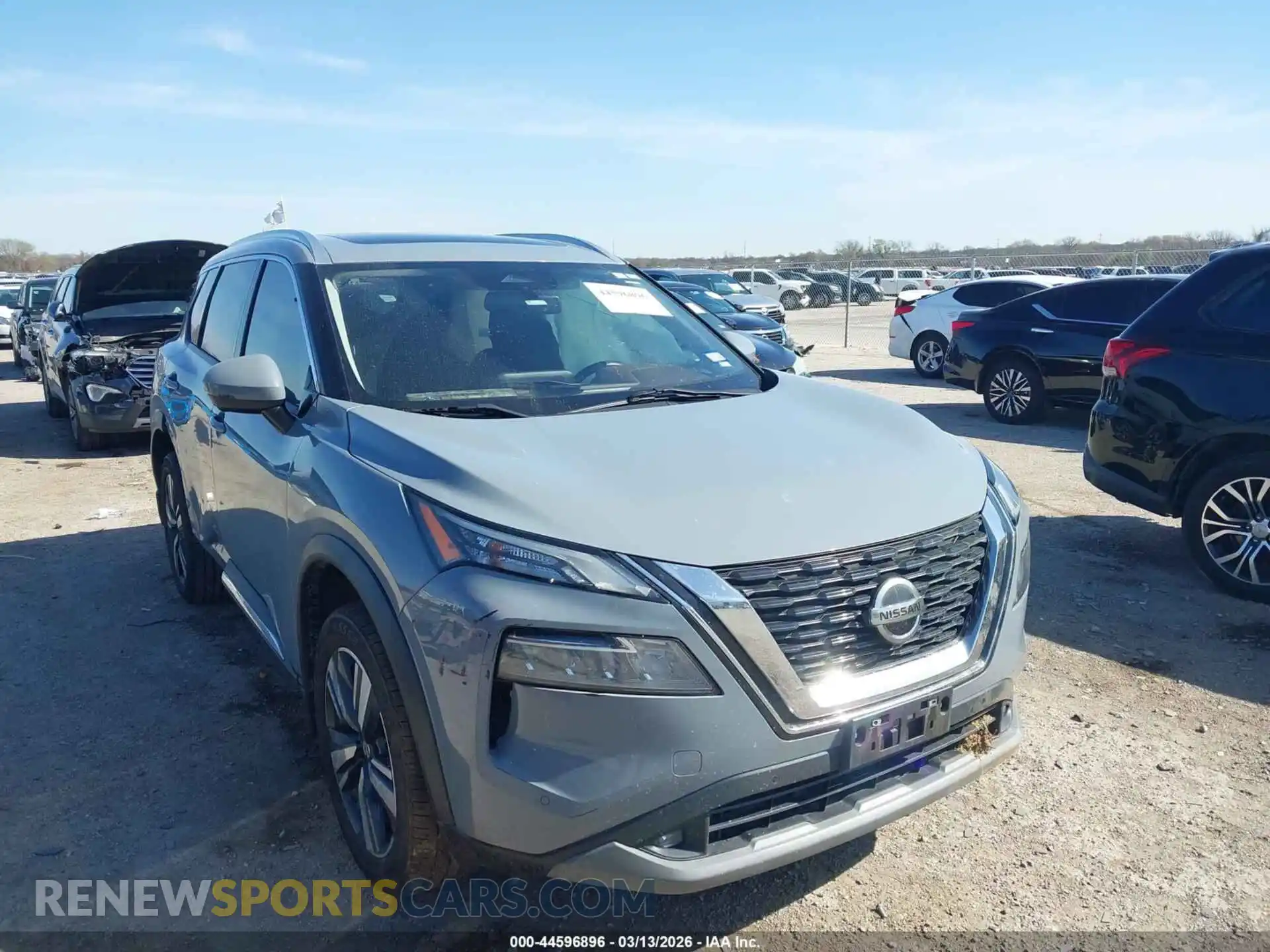 1 Photograph of a damaged car 5N1AT3CA8MC763983 NISSAN ROGUE 2021