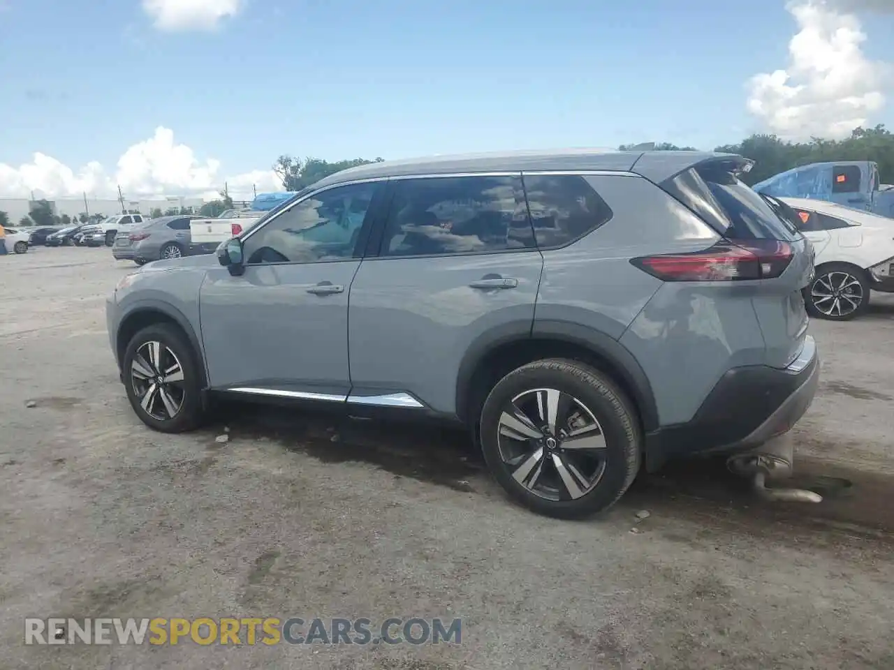2 Photograph of a damaged car 5N1AT3CA8MC793890 NISSAN ROGUE 2021