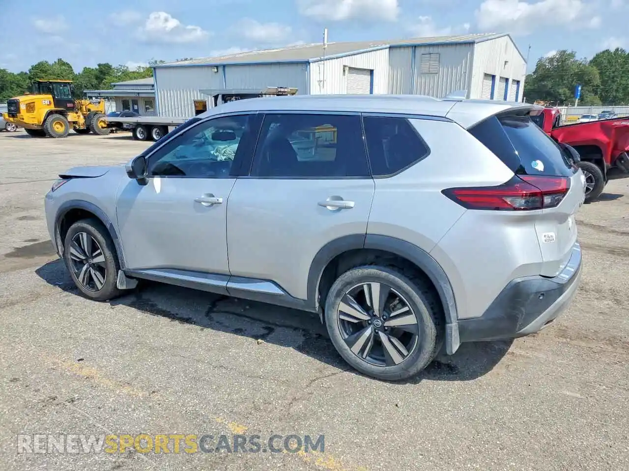 2 Photograph of a damaged car 5N1AT3CA9MC687397 NISSAN ROGUE 2021
