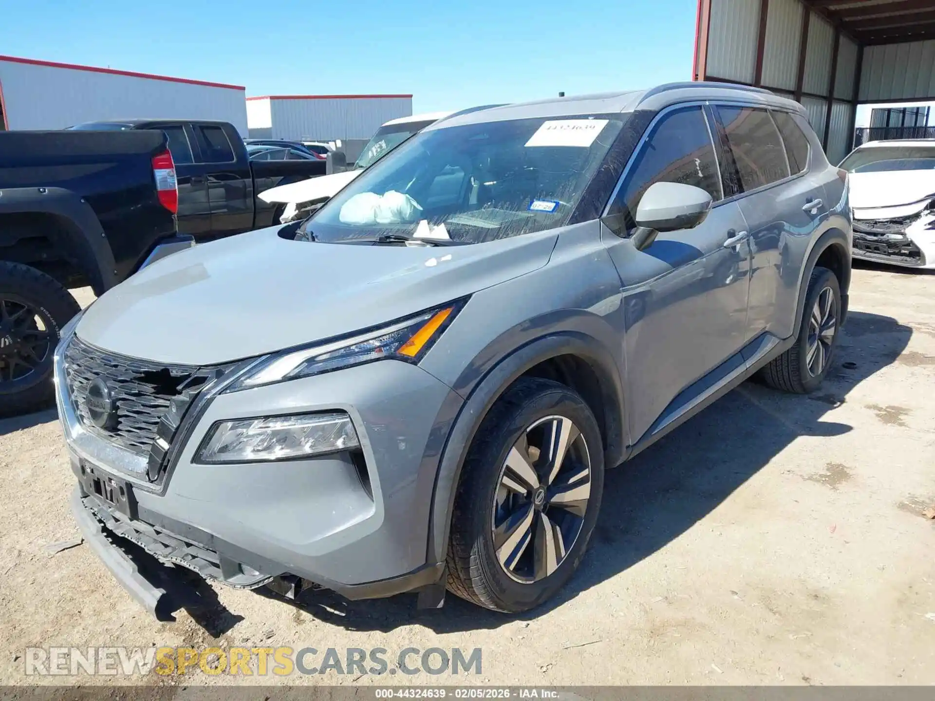 2 Photograph of a damaged car 5N1AT3CA9MC802368 NISSAN ROGUE 2021