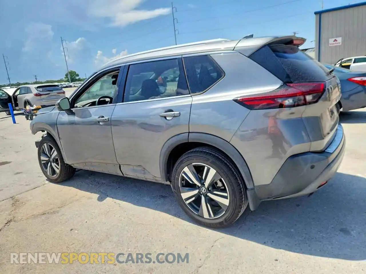 2 Photograph of a damaged car 5N1AT3CA9MC830946 NISSAN ROGUE 2021