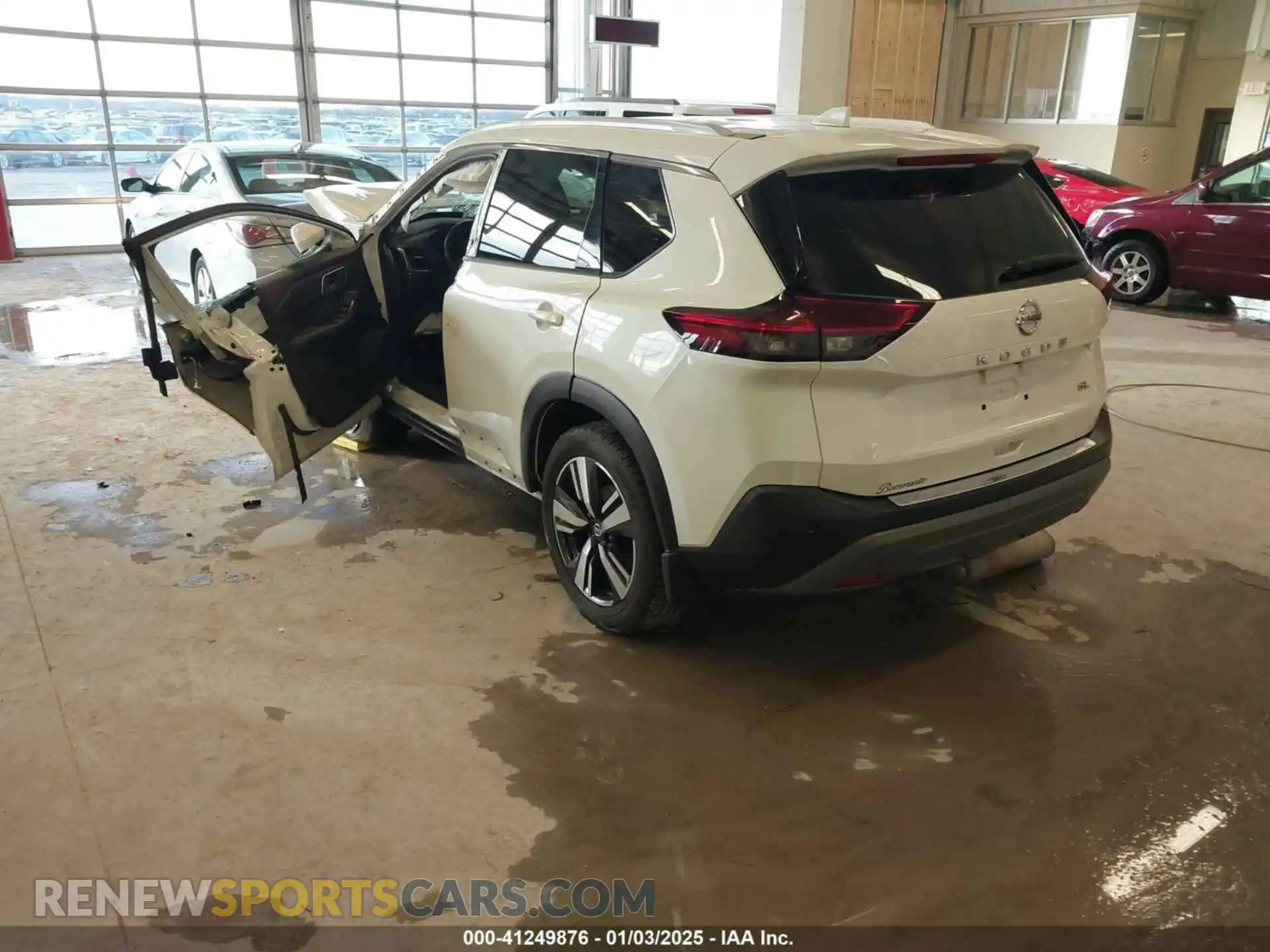 3 Photograph of a damaged car 5N1AT3CAXMC737806 NISSAN ROGUE 2021