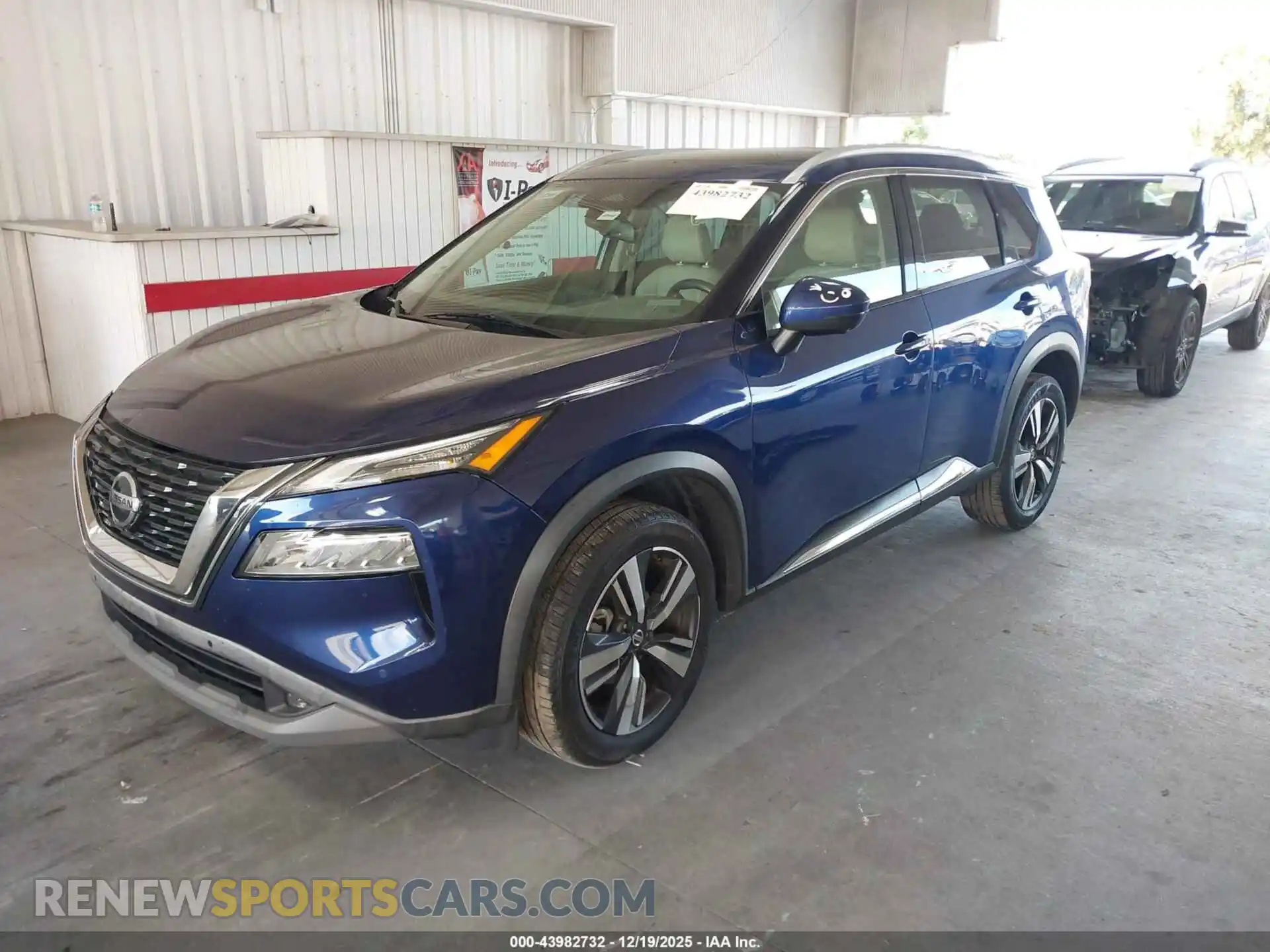 2 Photograph of a damaged car 5N1AT3CB0MC697471 NISSAN ROGUE 2021