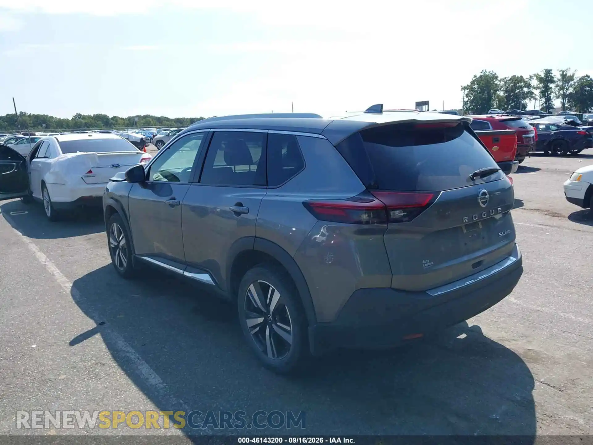 3 Photograph of a damaged car 5N1AT3CB0MC701826 NISSAN ROGUE 2021