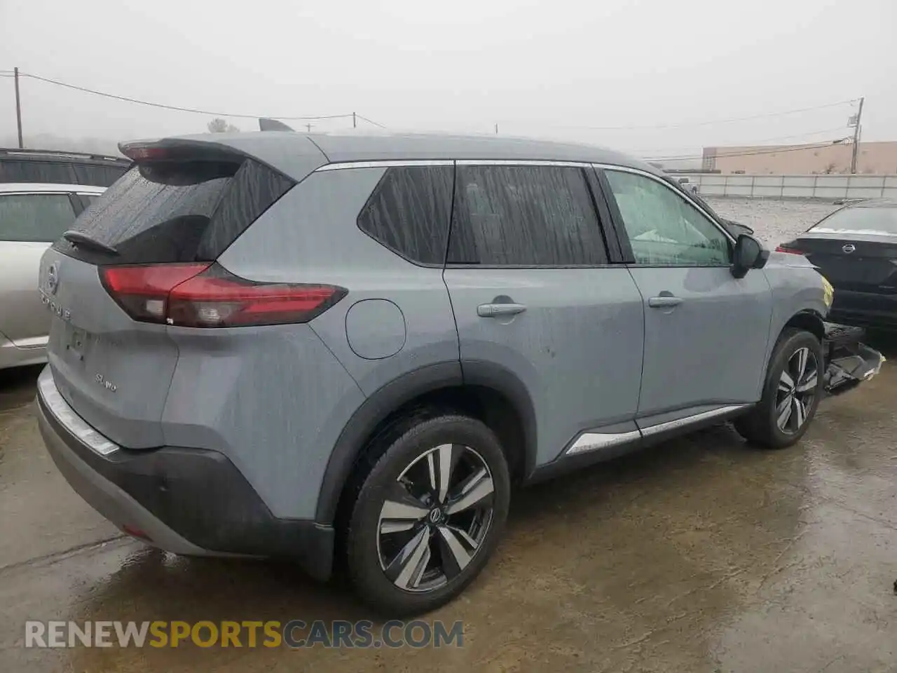 3 Photograph of a damaged car 5N1AT3CB0MC719873 NISSAN ROGUE 2021