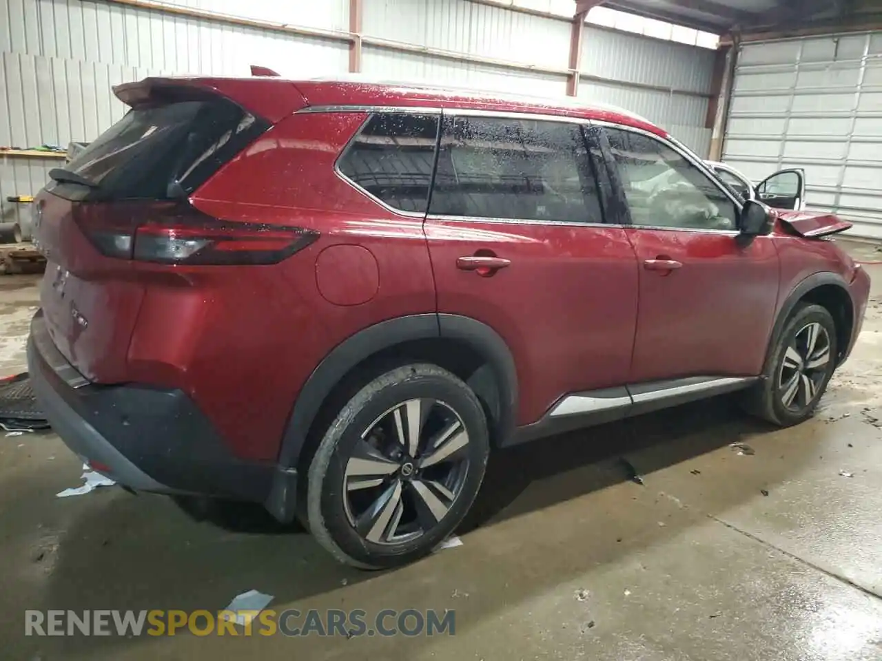 3 Photograph of a damaged car 5N1AT3CB0MC733983 NISSAN ROGUE 2021