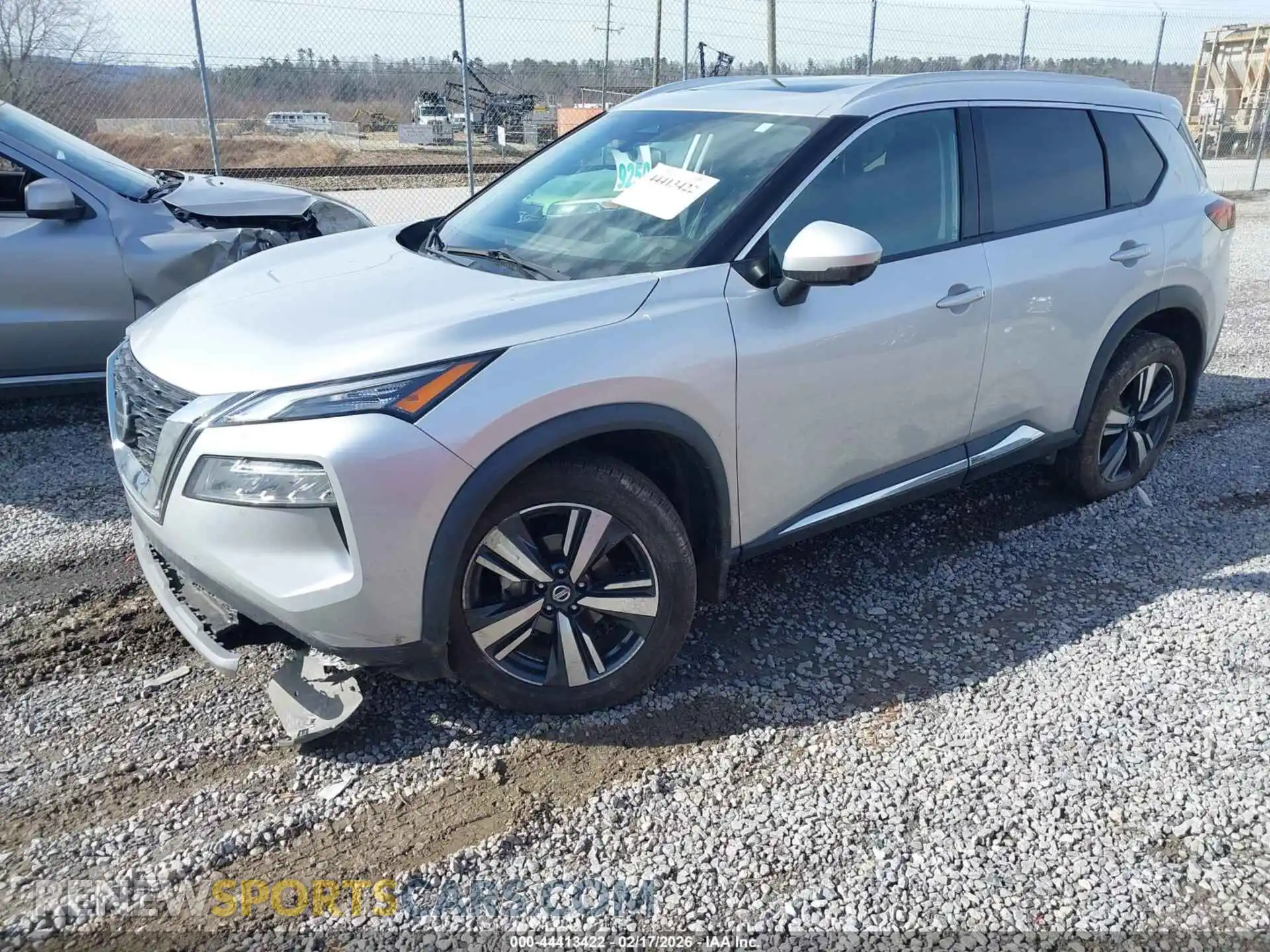 2 Photograph of a damaged car 5N1AT3CB1MC705318 NISSAN ROGUE 2021