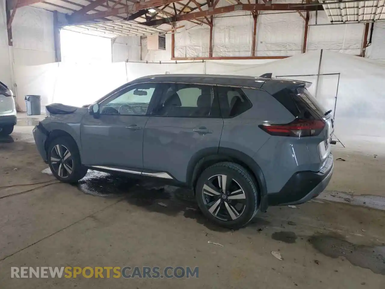 2 Photograph of a damaged car 5N1AT3CB1MC712530 NISSAN ROGUE 2021