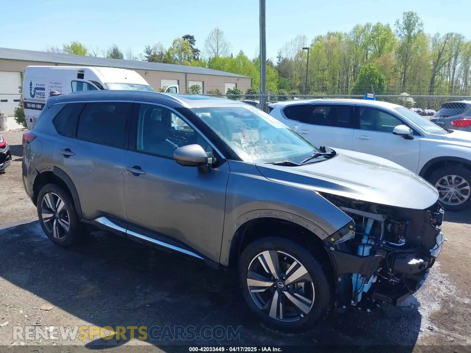 1 Photograph of a damaged car 5N1AT3CB1MC830397 NISSAN ROGUE 2021