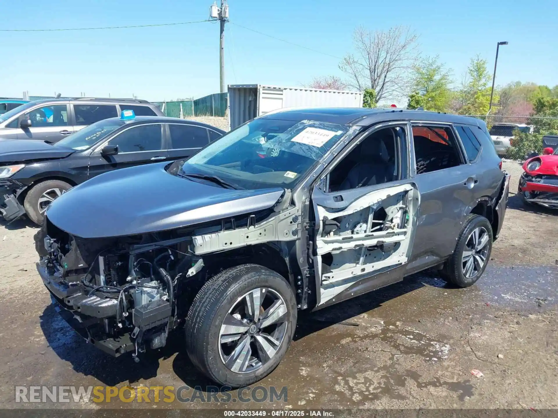 2 Photograph of a damaged car 5N1AT3CB1MC830397 NISSAN ROGUE 2021